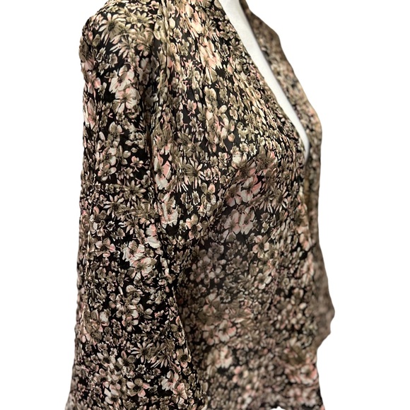 Staring At Stars Women’s Cardigan Size XS Floral Lightweight Open Front Boho - Picture 3 of 8